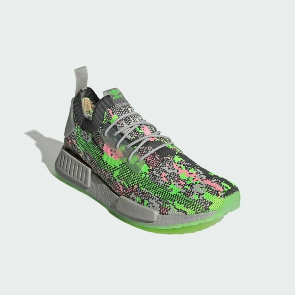Adidas Originals NMD_R1 Primeknit Mens Running Shoe Multi-Color G57939 NEW Multi - Picture 8 of 9